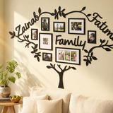 Acrylic Family Tree Frame Decor Decal Waterproof Picture Wallpaper Bedroom Sticker