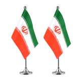 Custom Made Table Flag with Stand with Your Design