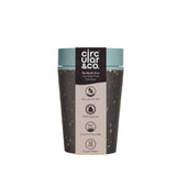Circular Cup 12oz Black & Faraway Blue