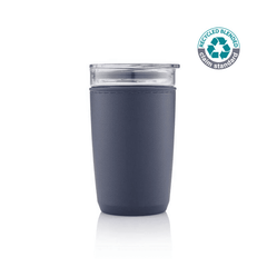 Premium Glass Tumbler with Recycled Protective Sleeve