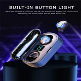 LED Display Powerbank With Earphone