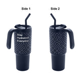 Hans Larsen Recycled Stainless Steel/PP Tumbler with 360 Branding
