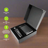 Gift Set- SS Bottle, Notebook, and Pen
