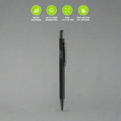 Giftology Metal Soft-touch Ballpen with Stylus