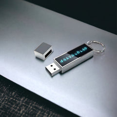 Custom LED light up usb flash drives pendrive LOGO usb stick