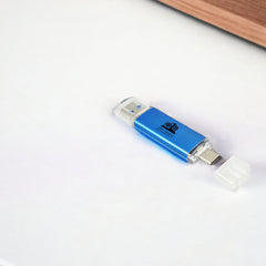 Swivel USB Flash Memory Drive With Logo Printed