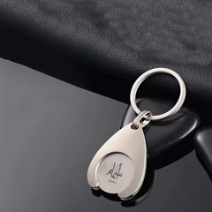 Custom Metal 3D Logo Keychain