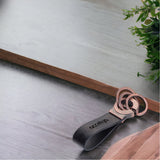 Troika Key-Click Leather Valet Keychain