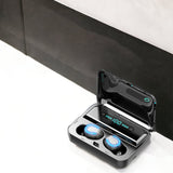 LED Display Powerbank With Earphone