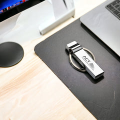 Mini Metal USB Flash Drive Keychain