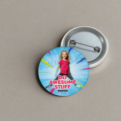 Personalized Badge Button