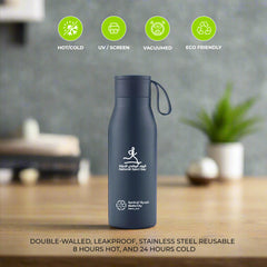 NEBRA - CHANGE Collection Vacuum Bottle with Loop - 600ml