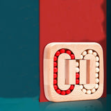 Wooden Intelligence Maze Toy Ball Game