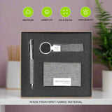 RPET Pen, Card Holder and Keychain Gift Sets