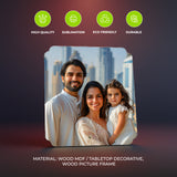 Tabletop Decorative, Wood Picture Frames