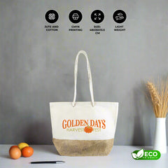 JUCO Tote Beach Bags with Dual Straps