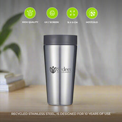 Circular Cup - Recycled Stainless Steel Cup 12oz