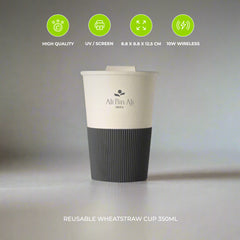 MALTA - Reusable Wheatstraw Cup 350ml