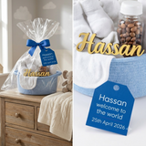 Personalized Newborn Gift Set