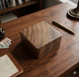 Men’s Cufflink Box with Wooden Packaging