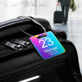 Custom Laser Engraved Stainless Steel Luggage Name Tag