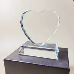 Heart shape crystal