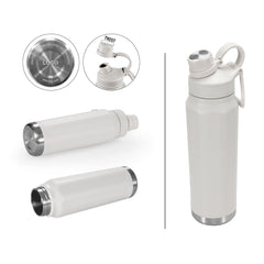 Stainless Double Lids Thermos Flask Bottle