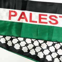 Palestine Satin Flag