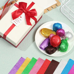 Multicolor Chocolate Wrapping Paper