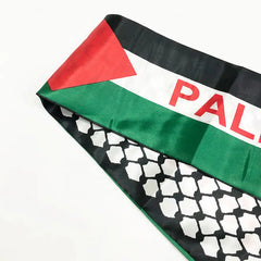 Palestine Satin Flag