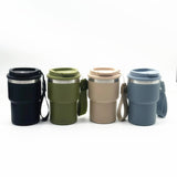 500ml 304 Stainless Steel Vacuum Insulation Tumbler With Lid