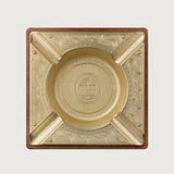 Custom Metal Wooden Cigar Ashtray