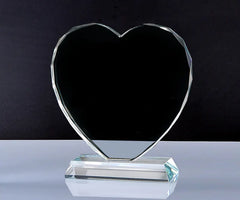 Heart shape crystal