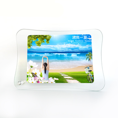 Bone shaped Sublimation Glass Photo Frame