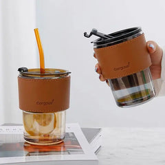 Pu Leather Sleeve Mug Cup