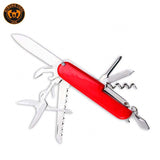 Pocket Multi Tool Folding Knife wood