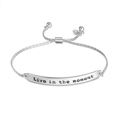 Jewelry Custom Stainless Steel Personalized Curved