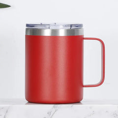 Stainless Steel Travel Mugs Cup With handle