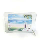 Bone shaped Sublimation Glass Photo Frame