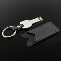 Key Shaped USB with Leather Case