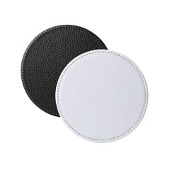 Sublimation PU Leather Blanks Coasters