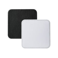 Sublimation PU Leather Blanks Coasters