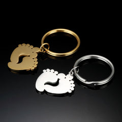 Pendant Stainless Steel Blank Keychains