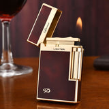 High Quality Grinding Wheel Soft Flame Lighter Refillable Gas Lighter For Cigarette