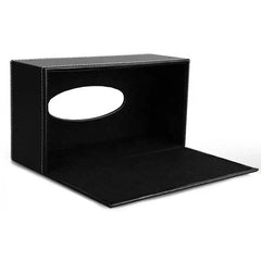 Rectangular Leather Tissue Box Holder