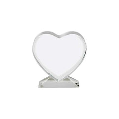 Personalized Heart Shape Crystal