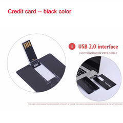 Credit Card Shape USB 128 GB