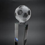 Executive Football Crystal Trophy