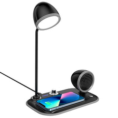 VEERE - @memorii 3 in 1 Wireless Charger Lamp with Speaker