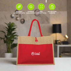 Jute Bag with Canvas